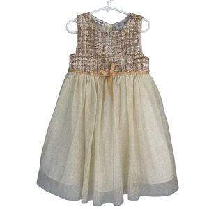Blueber Boulevard Tweed Dress Sz 6 Girl Holiday Church Dress